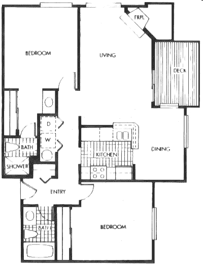 2BR/2BA - Taylor