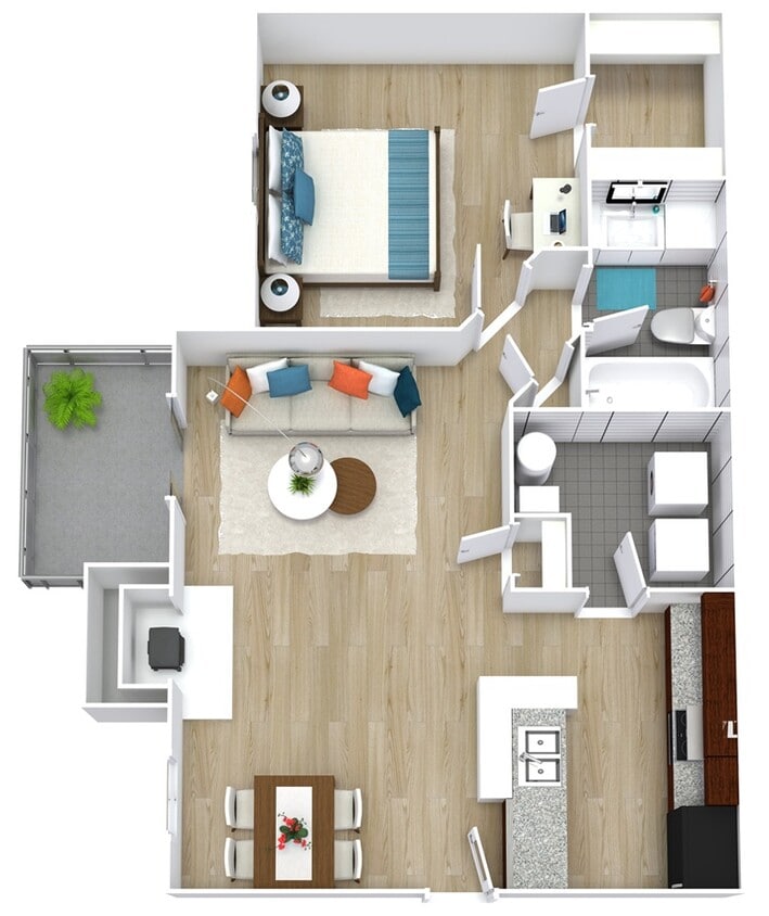 Floor Plan - The Willow Renovated
