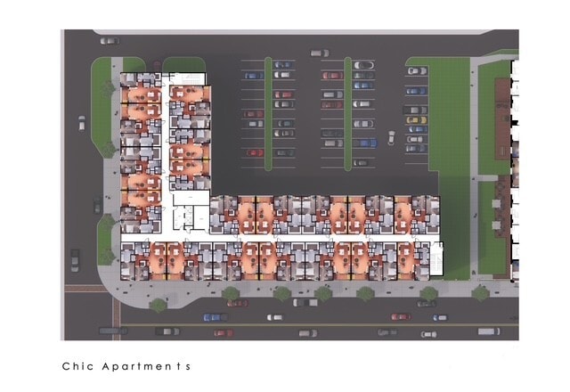 Chic Overview with Parking - Chic Apartments