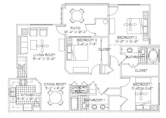 Floor Plan - La Costa (C1)