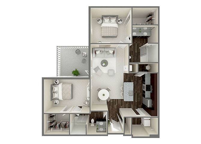 Floor Plan - K - ADA