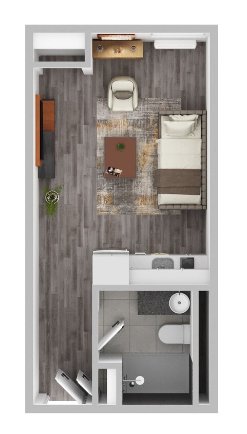 Floor Plan - Studio