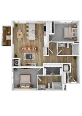 Floor Plan - Mellow (BLDG II)