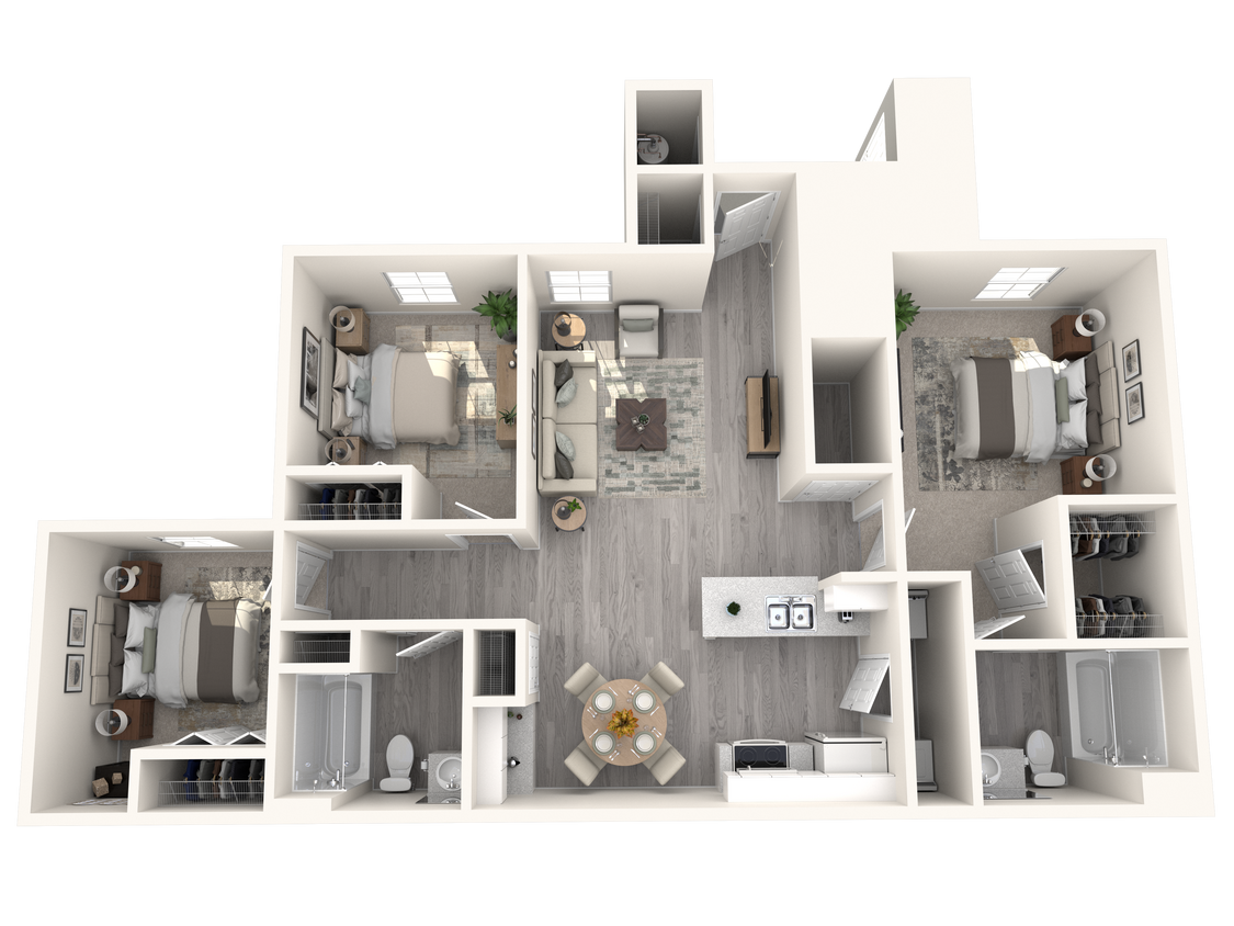Floor Plan - The Cholla Retreat