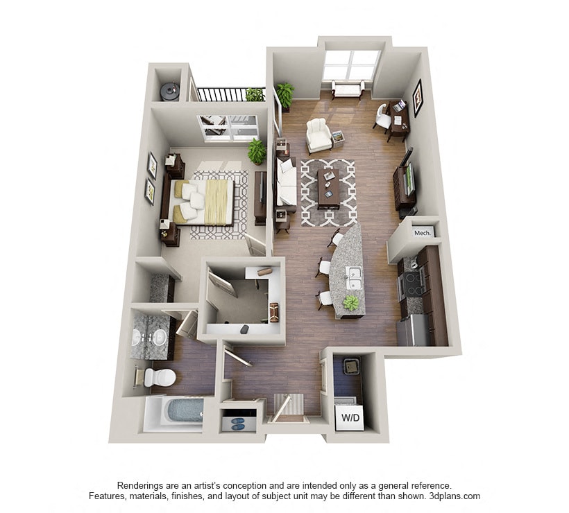 Floor Plan - The Paul C