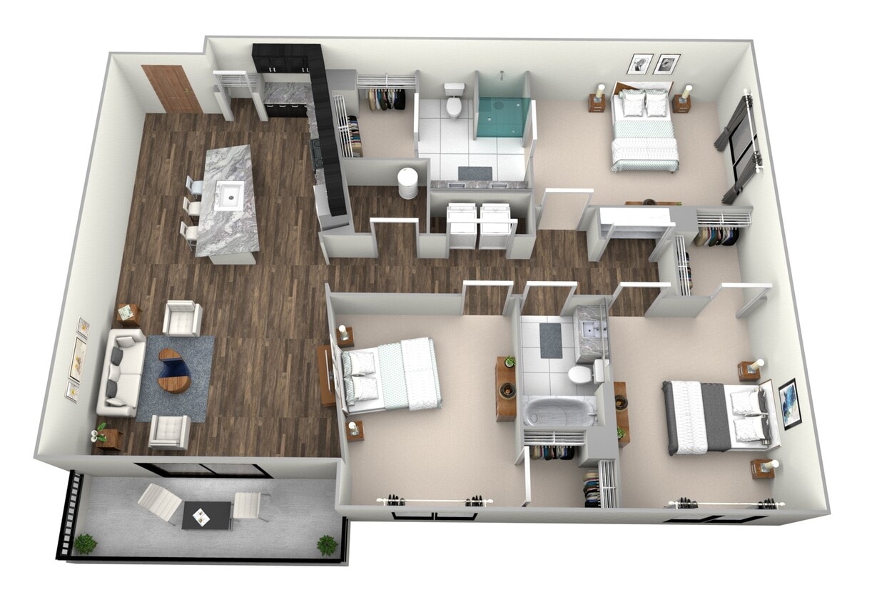 Floor Plan - C1 - Opal
