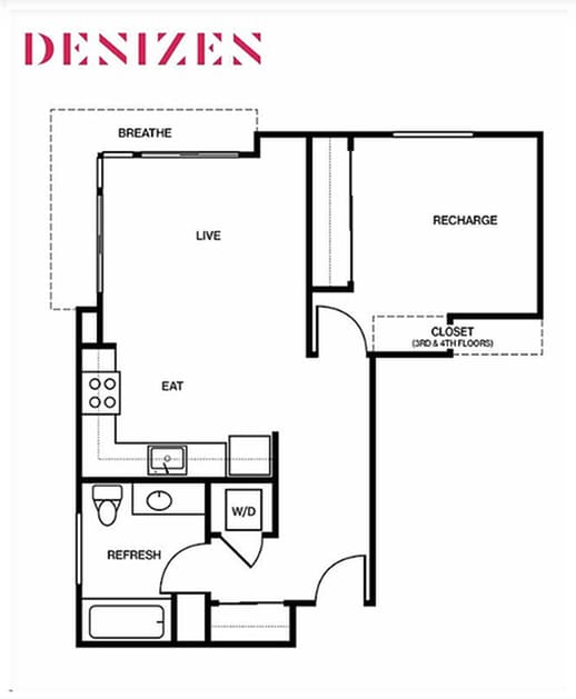 1D - 686 SQFT - 1D