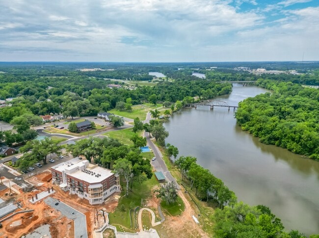 River view from construction - Lofts at Chason Park