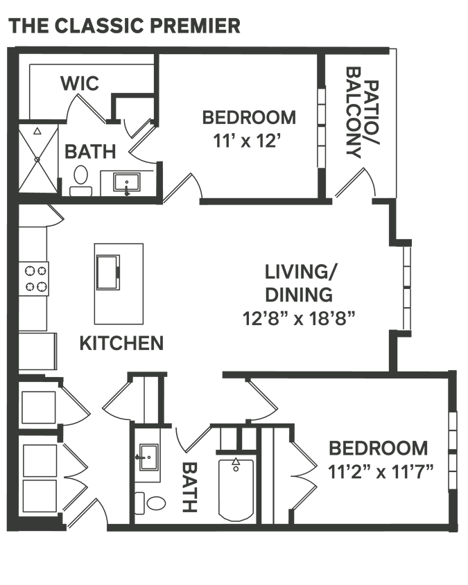 Floor Plan - The Classic Premier 