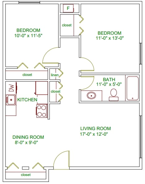 B2 - 2 Bedroom