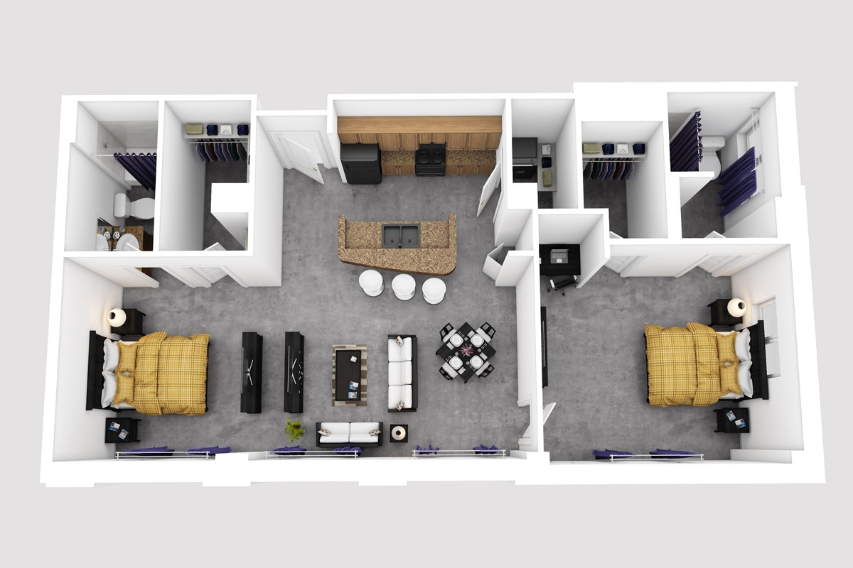 Floor Plan - The Mills