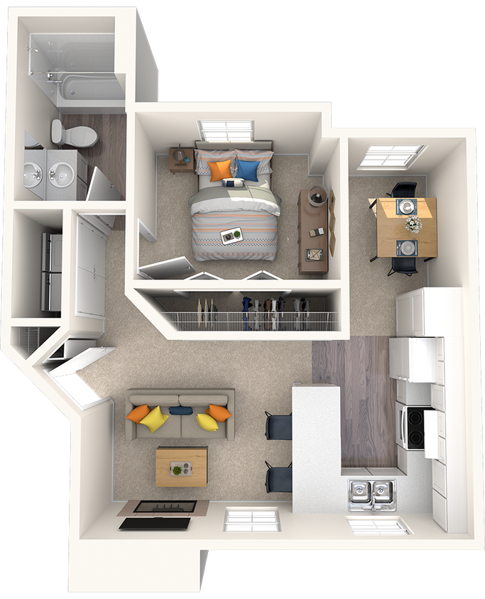Floor Plan - The Creighton