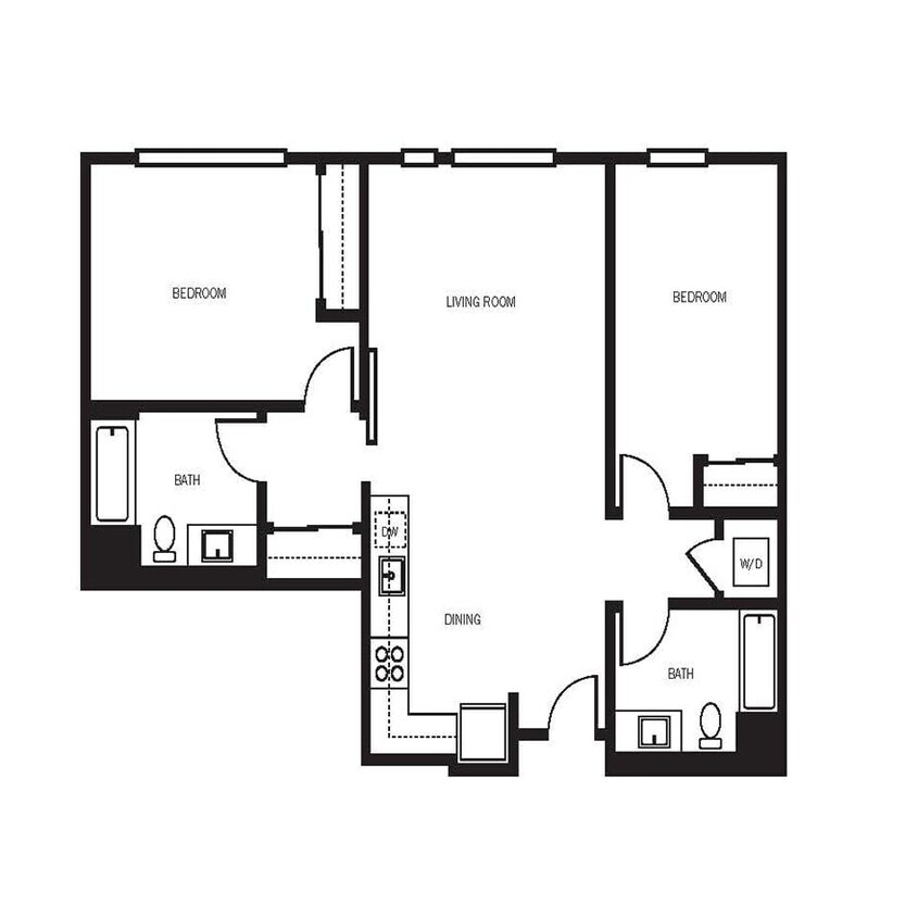 Floor Plan - 2X2 C4