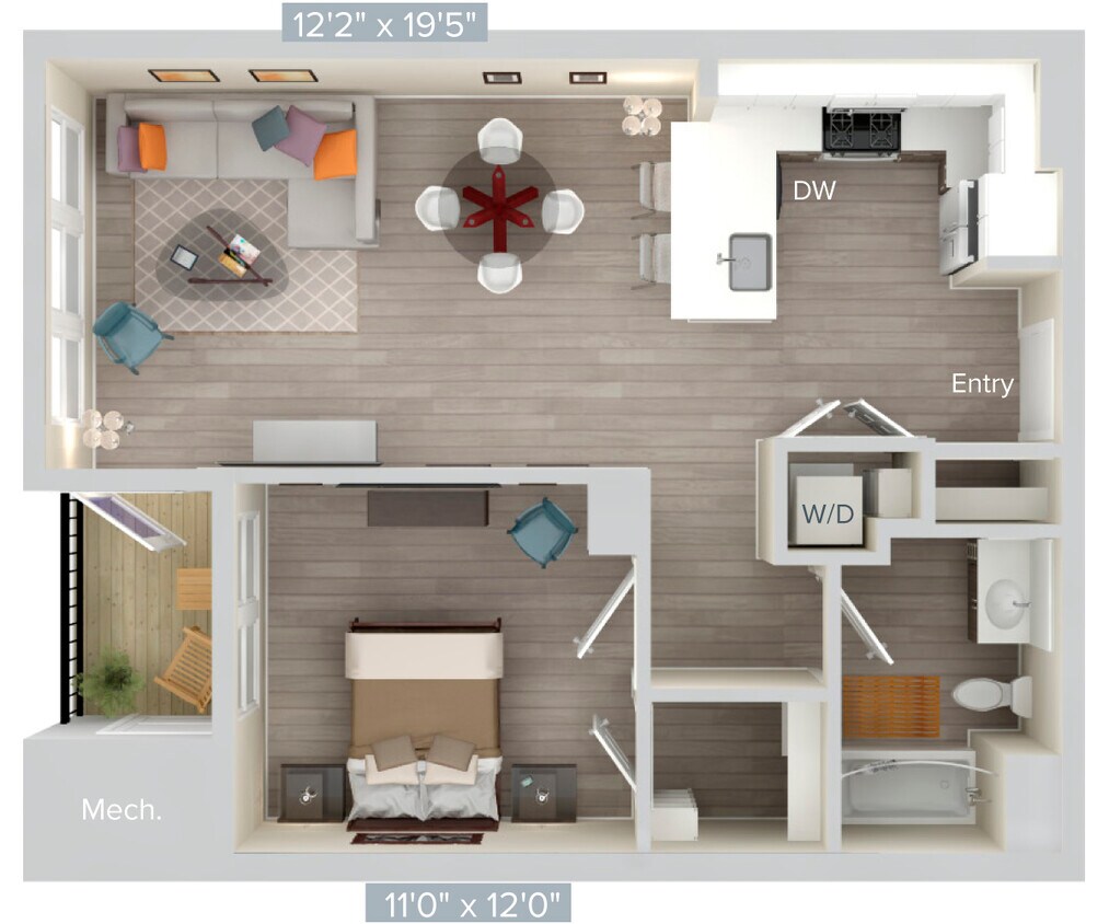 Floor Plan - A2-urb-730