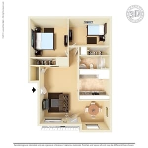 Two Bedroom - Two Bedroom