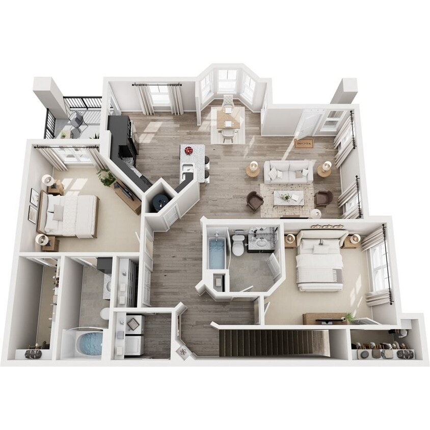 Floor Plan - 2H