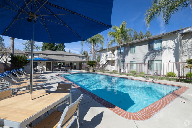 Pool Area - Hazel Wood Apartments