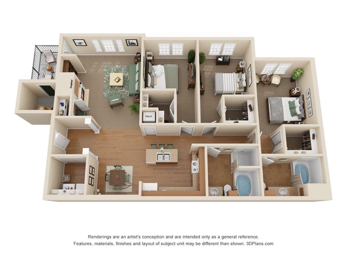 Schooner 1639 sq ft - 3X2 1639