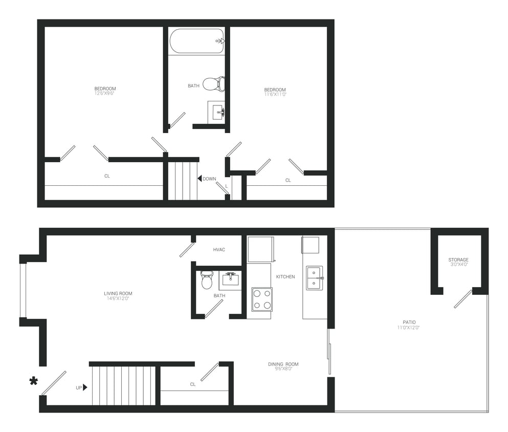 Floor Plan - Caroline