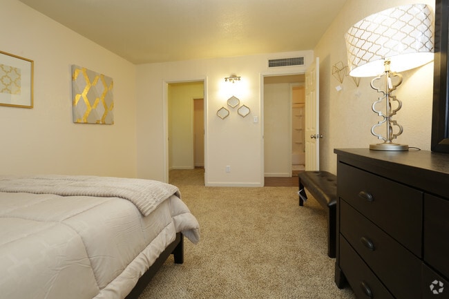 Walk in closet - Vista Village Apartments