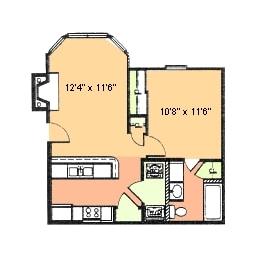 1 BR/1 BA - Anniston