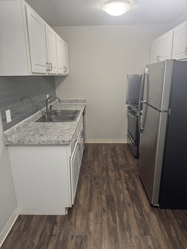 Floor Plan - Two Bedroom One Bath - Upgraded