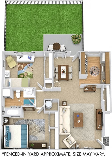 Floor Plan - Camden with Yard Classic