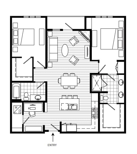 Floor Plan - Plan 2C