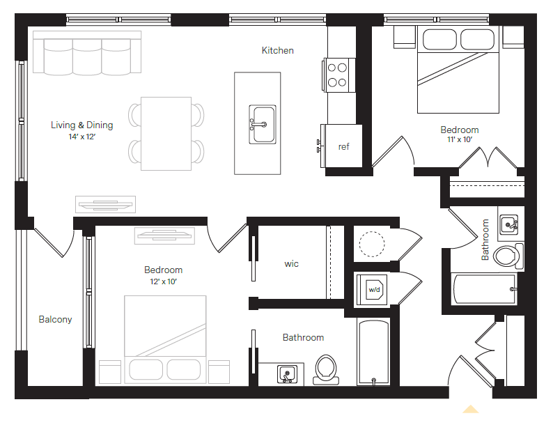 Floor Plan - B4 (318)
