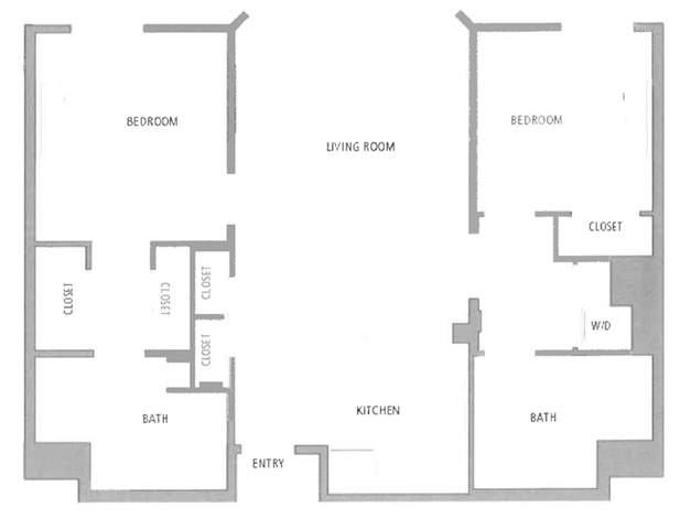 Floor Plan - 1189 2B2B