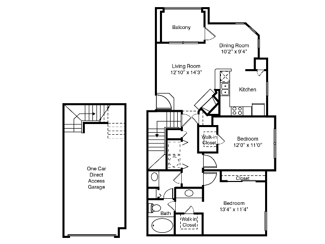 Floor Plan - The St. Gallen