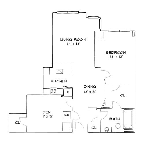 Floor Plan - Design 1P Premier
