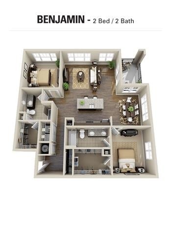 Floor Plan - Benjamin