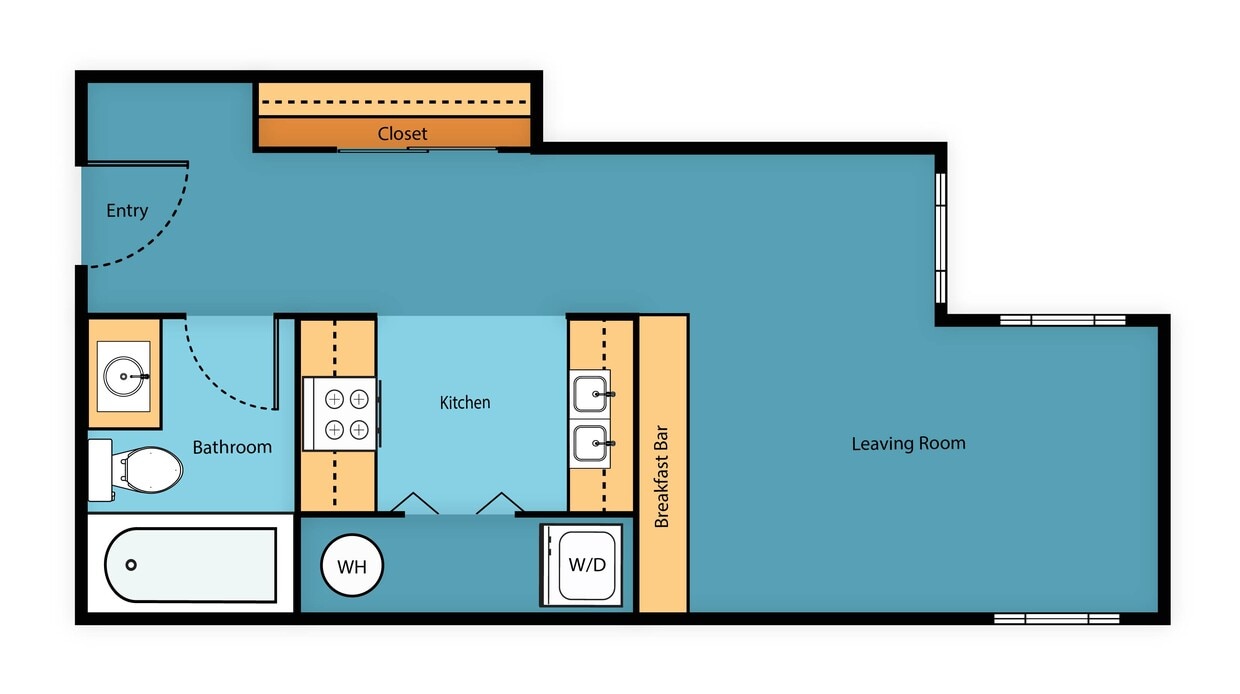Floor Plan - Studio