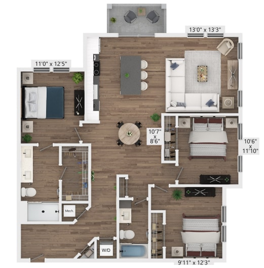 Floor Plan - Ixora