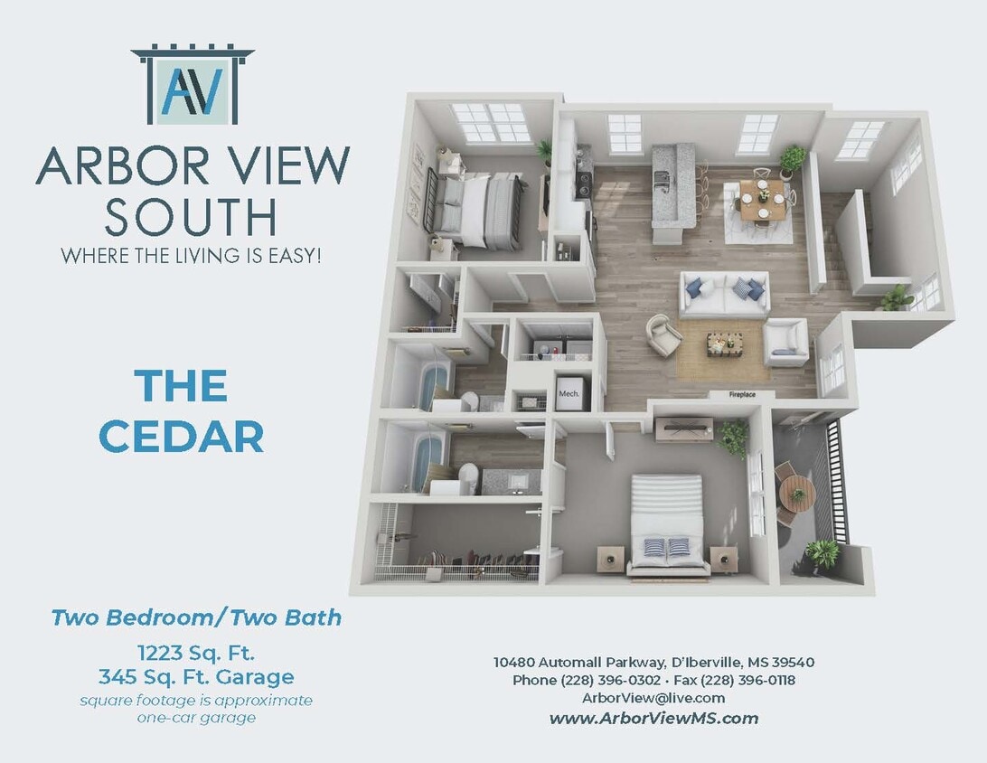 Floor Plan - The Cedar