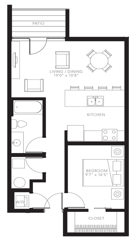 Floor Plan - 2BR-C5