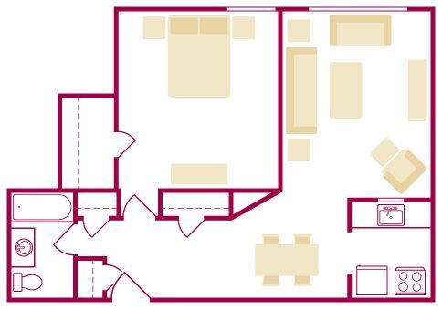 Floor Plan - 1E