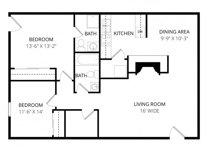 Floor Plan - The Snowgoose