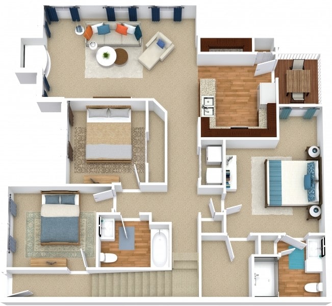 Floor Plan - The Lancaster