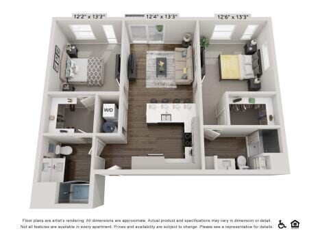 Floor Plan - 2B3