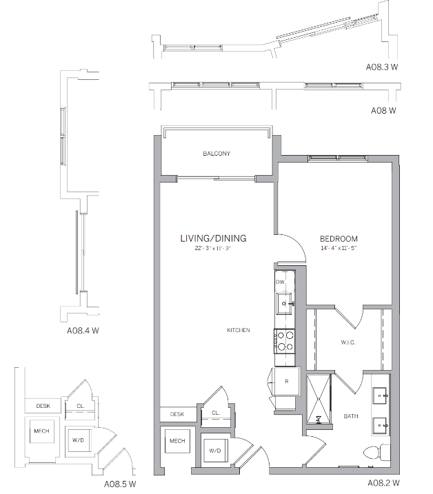 Floor Plan - A08W
