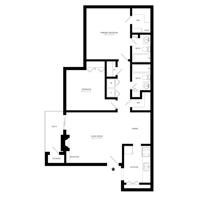 Floor Plan - Hawthorn