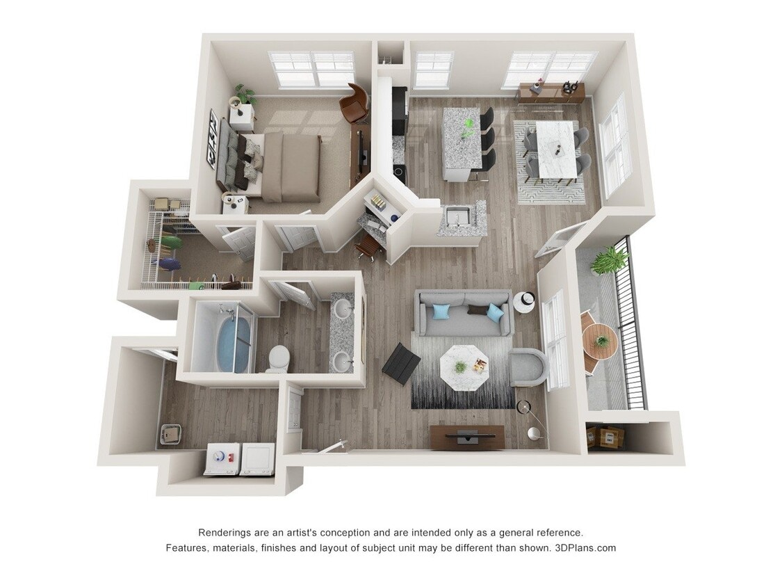 Floor Plan - The Henderson with Garage
