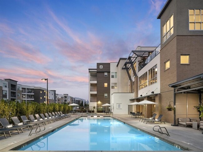 Swimming Pool With Sparkling Water - Parc West Apartments