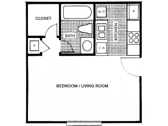 Studio Lake View - 1 Bed Studio
