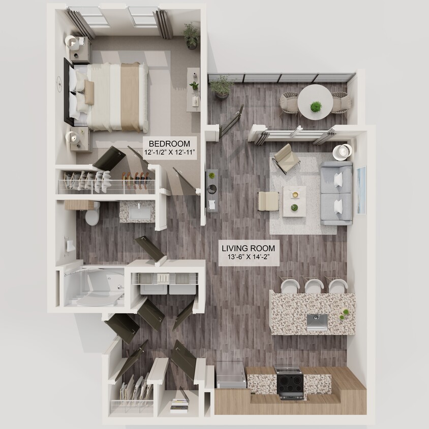 Floor Plan - The Orchid (A2)
