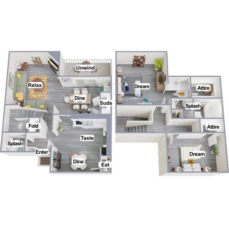 Floor Plan - The Malibu