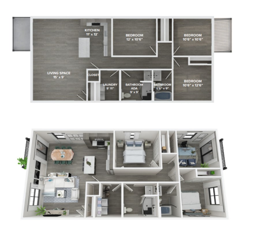 Floor Plan - Capri 2