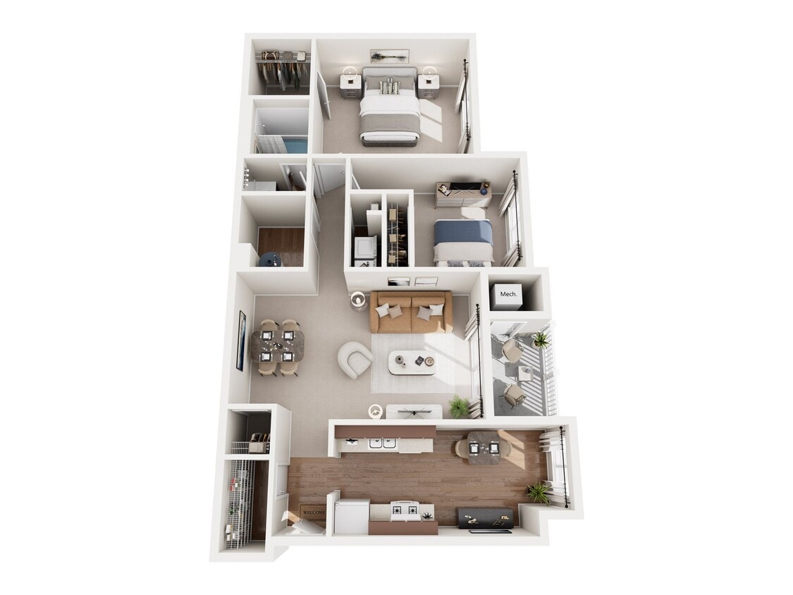 Floor Plan - 2E